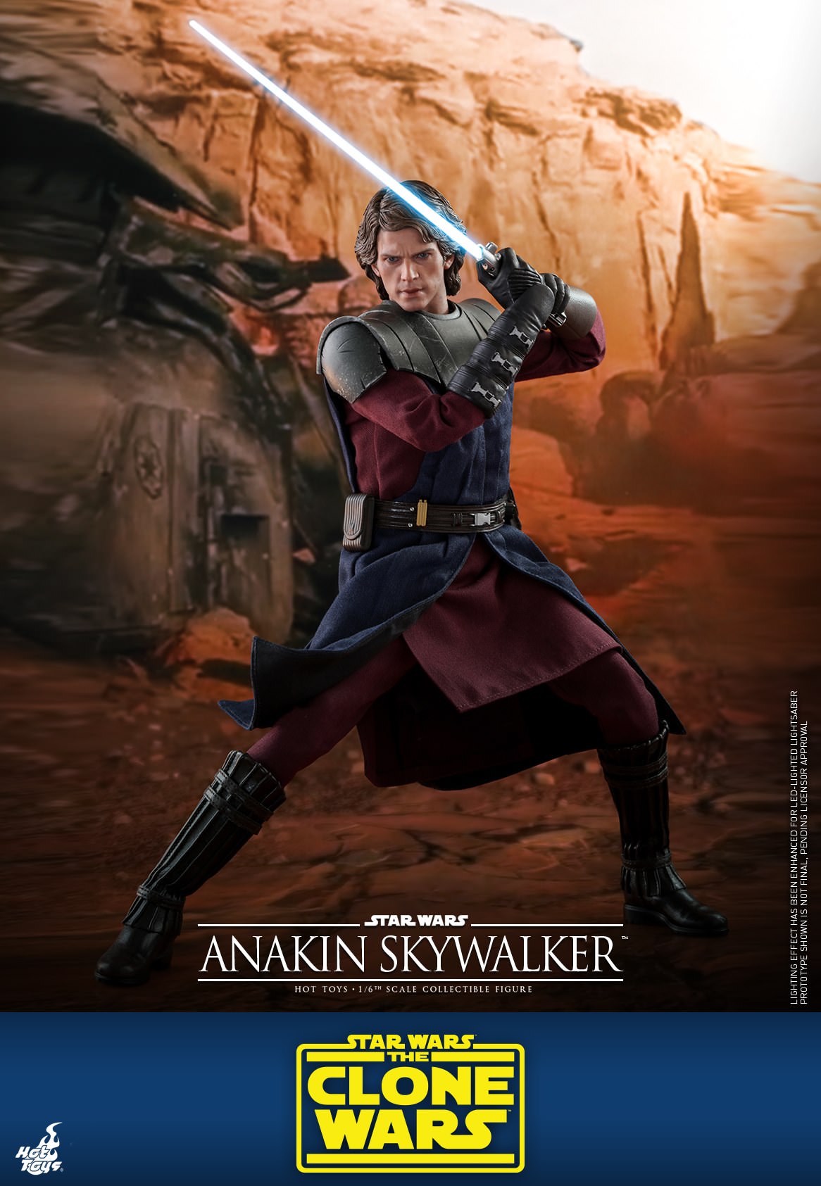 Anakin Skywalker S.E 1/6 - Star Wars: The Clone Wars Hot Toys