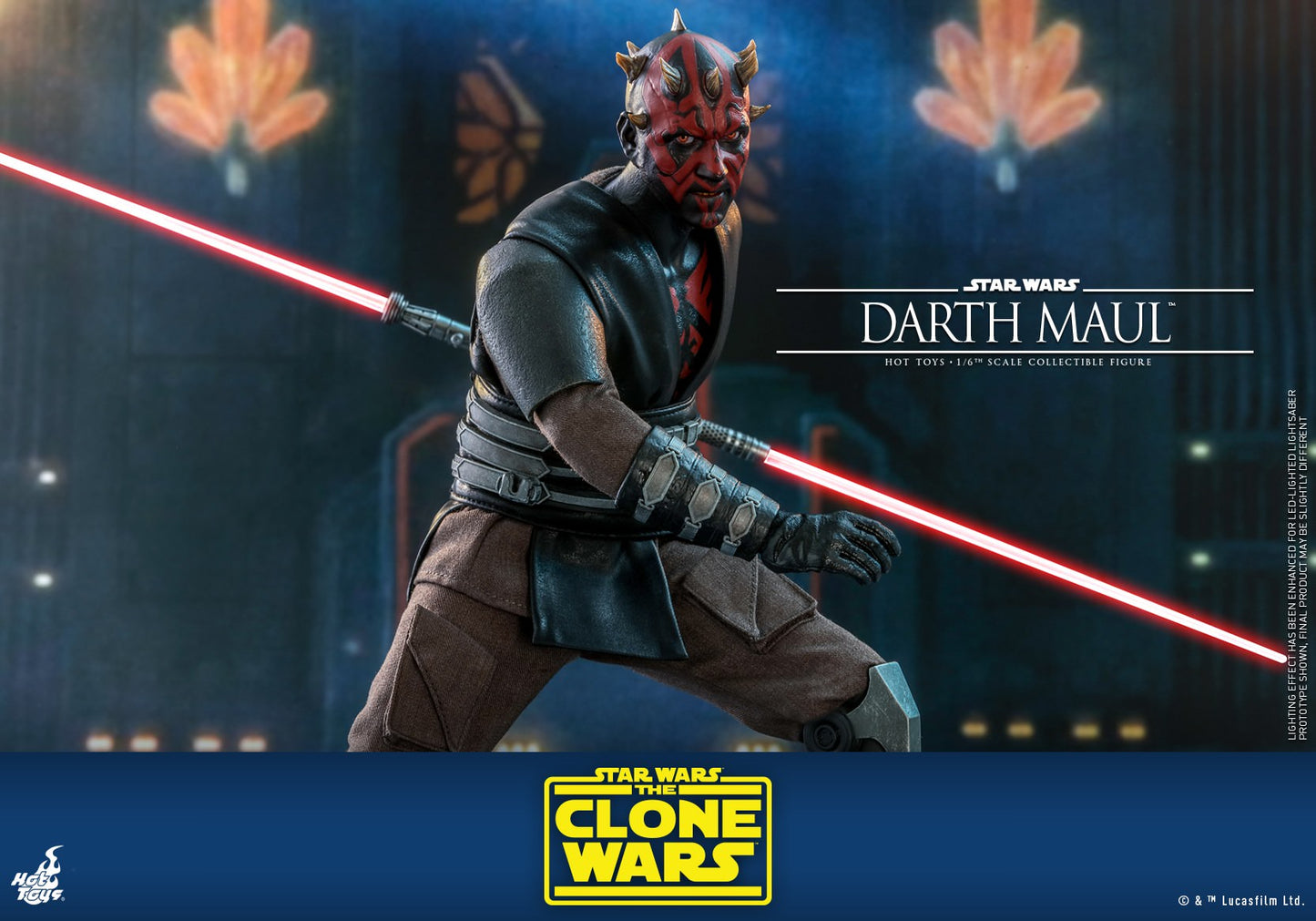 Darth Maul 1/6 - Star Wars: The Clone Wars Hot Toys