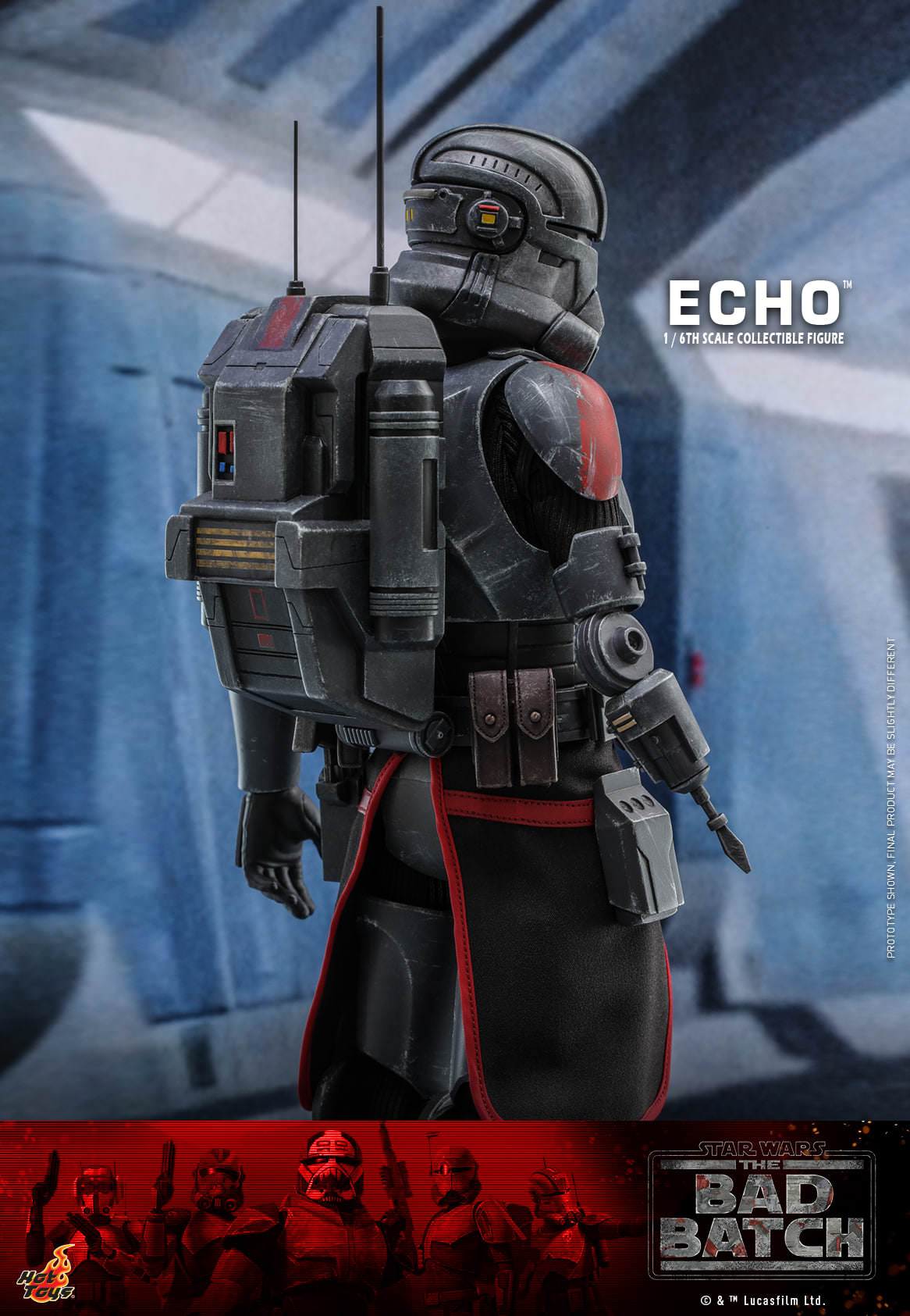 Echo 1/6 - Star Wars: The Bad Batch Hot Toys