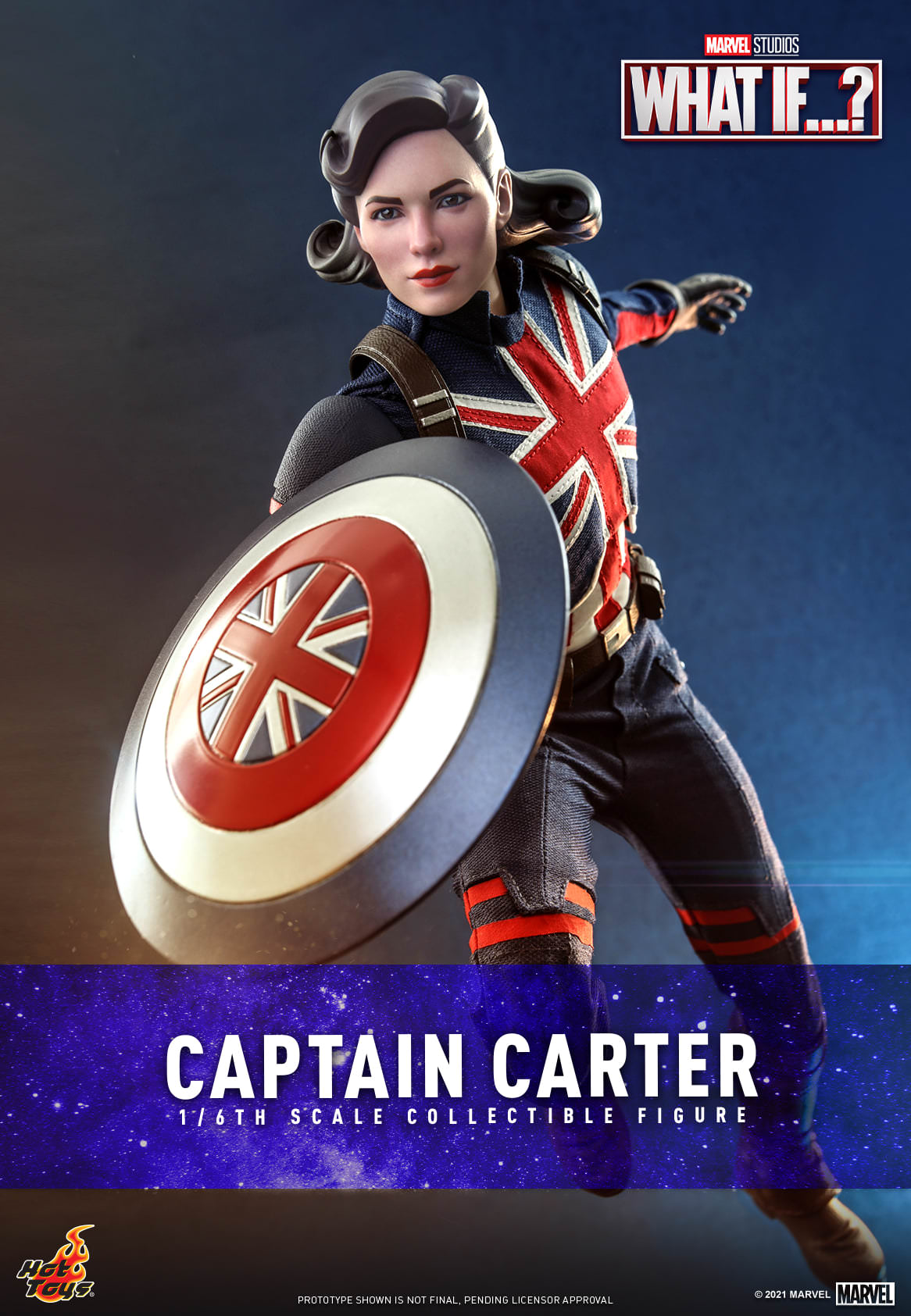 Captain Carter 1/6 - Marvel's What If...? Hot Toys