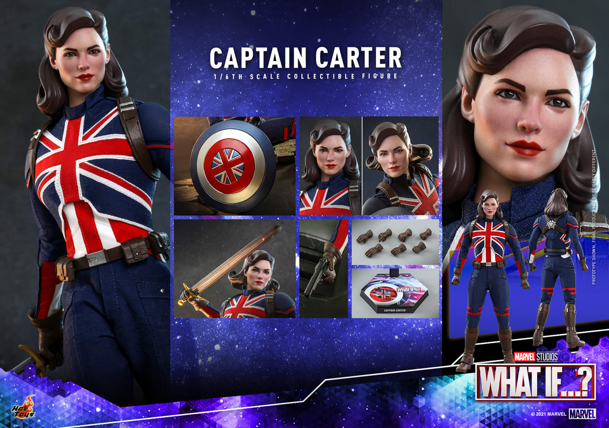 Captain Carter 1/6 - Marvel's What If...? Hot Toys