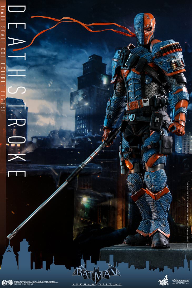 DeathStroke 1/6 - Batman: Arkham Origins Hot Toys