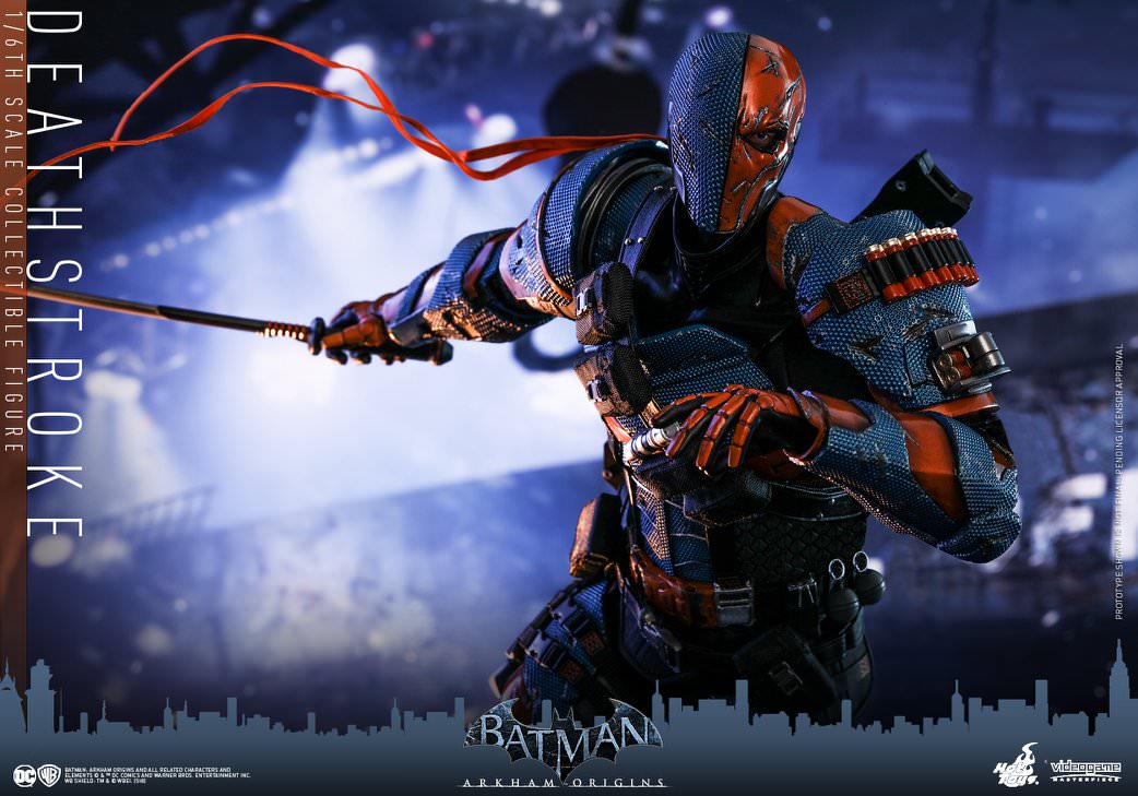 DeathStroke 1/6 - Batman: Arkham Origins Hot Toys