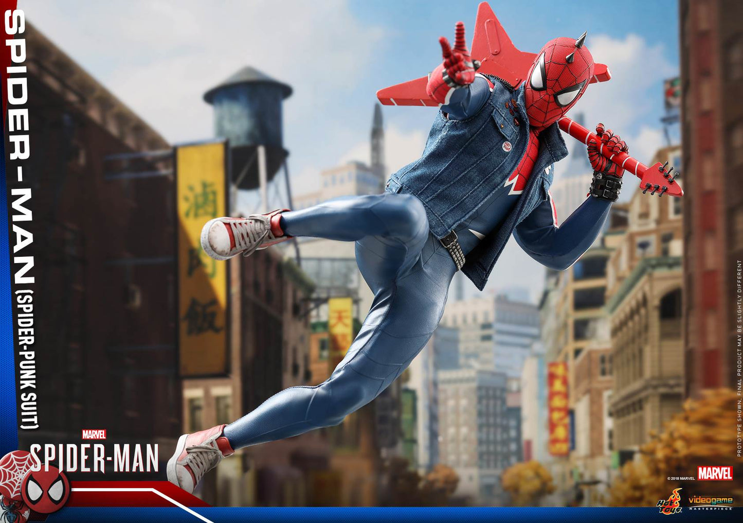 Spider-Man Spider-Punk Suit 1/6 - Marvel's Spider-Man Hot Toys