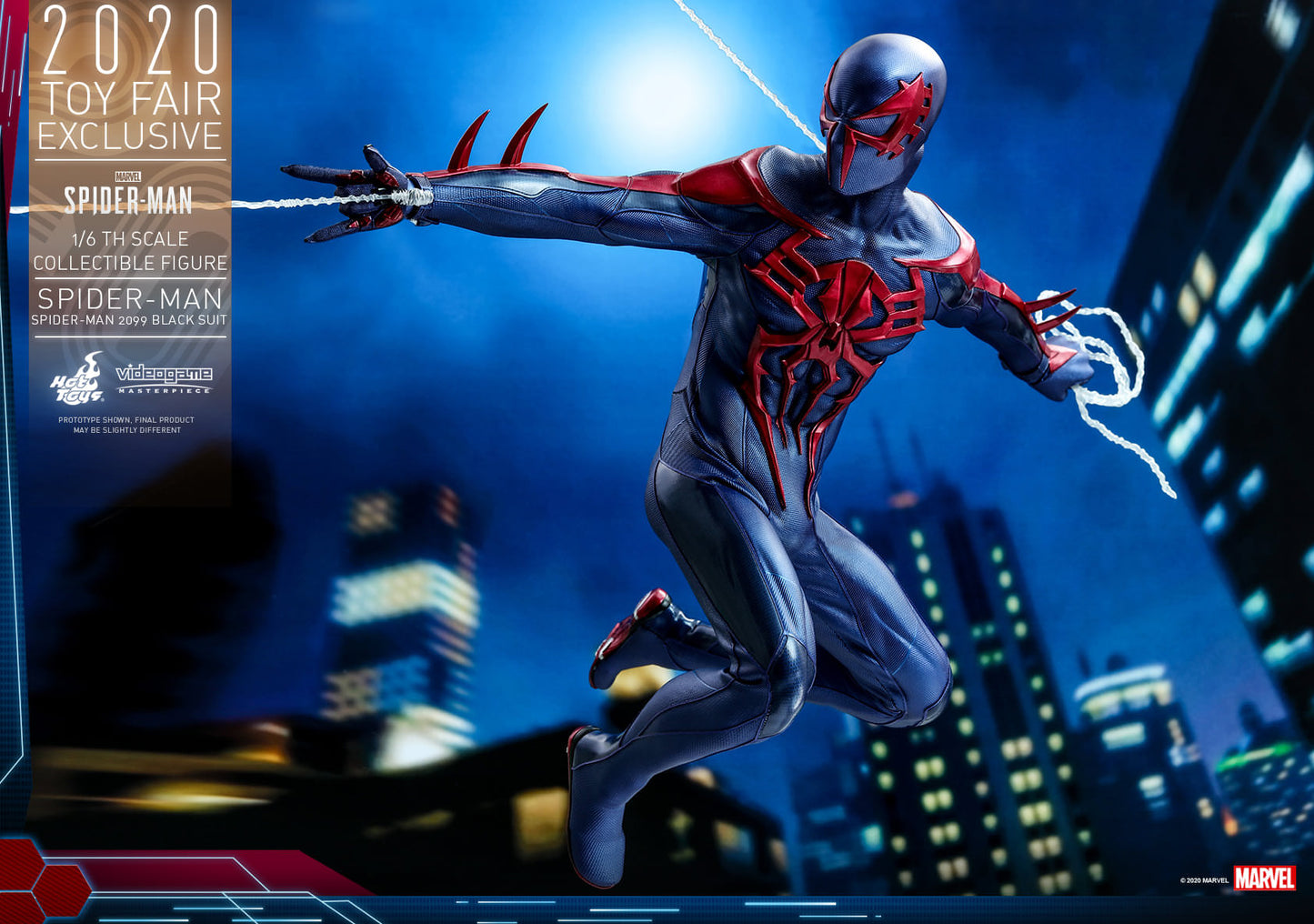 Spider-Man 2099 Black Suit - Marvel's Spider-Man Hot Toys