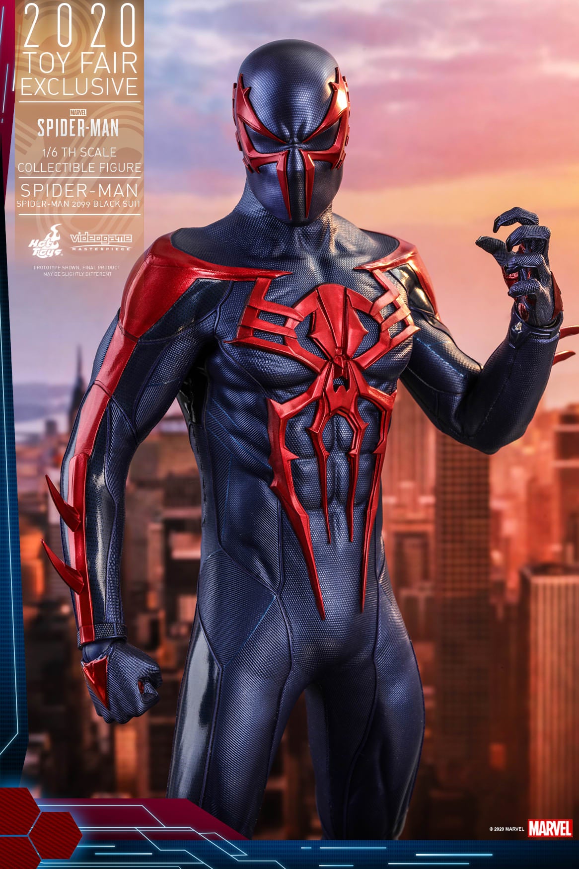 Spider-Man 2099 Black Suit - Marvel's Spider-Man Hot Toys
