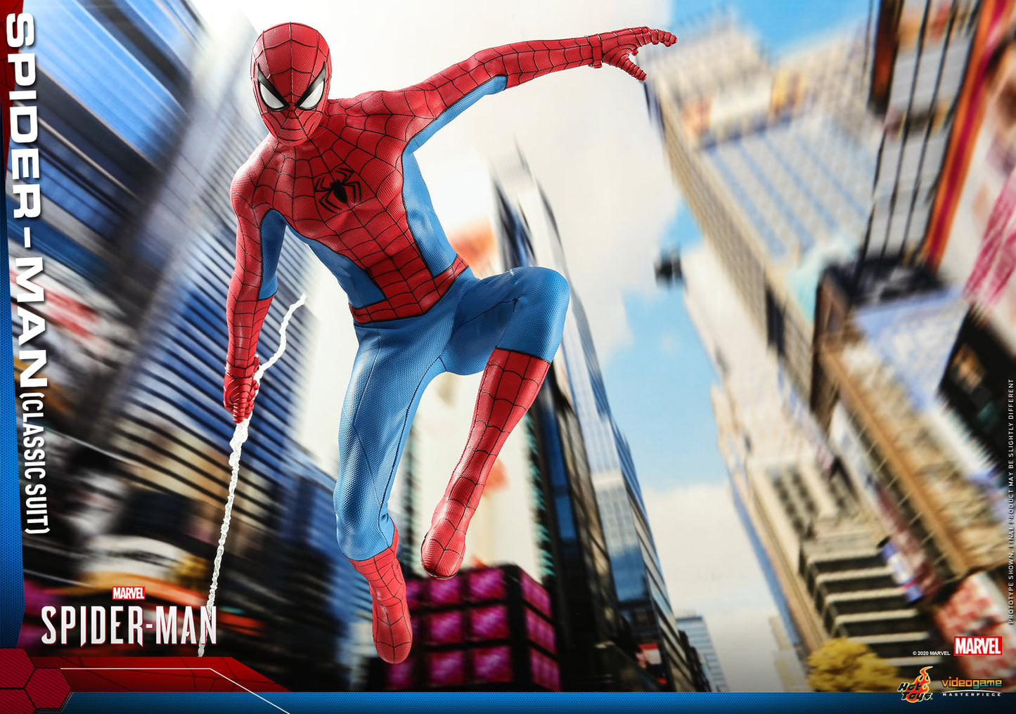 Spider-Man Classic Suit 1/6 - Marvel's Spider-Man Hot Toys