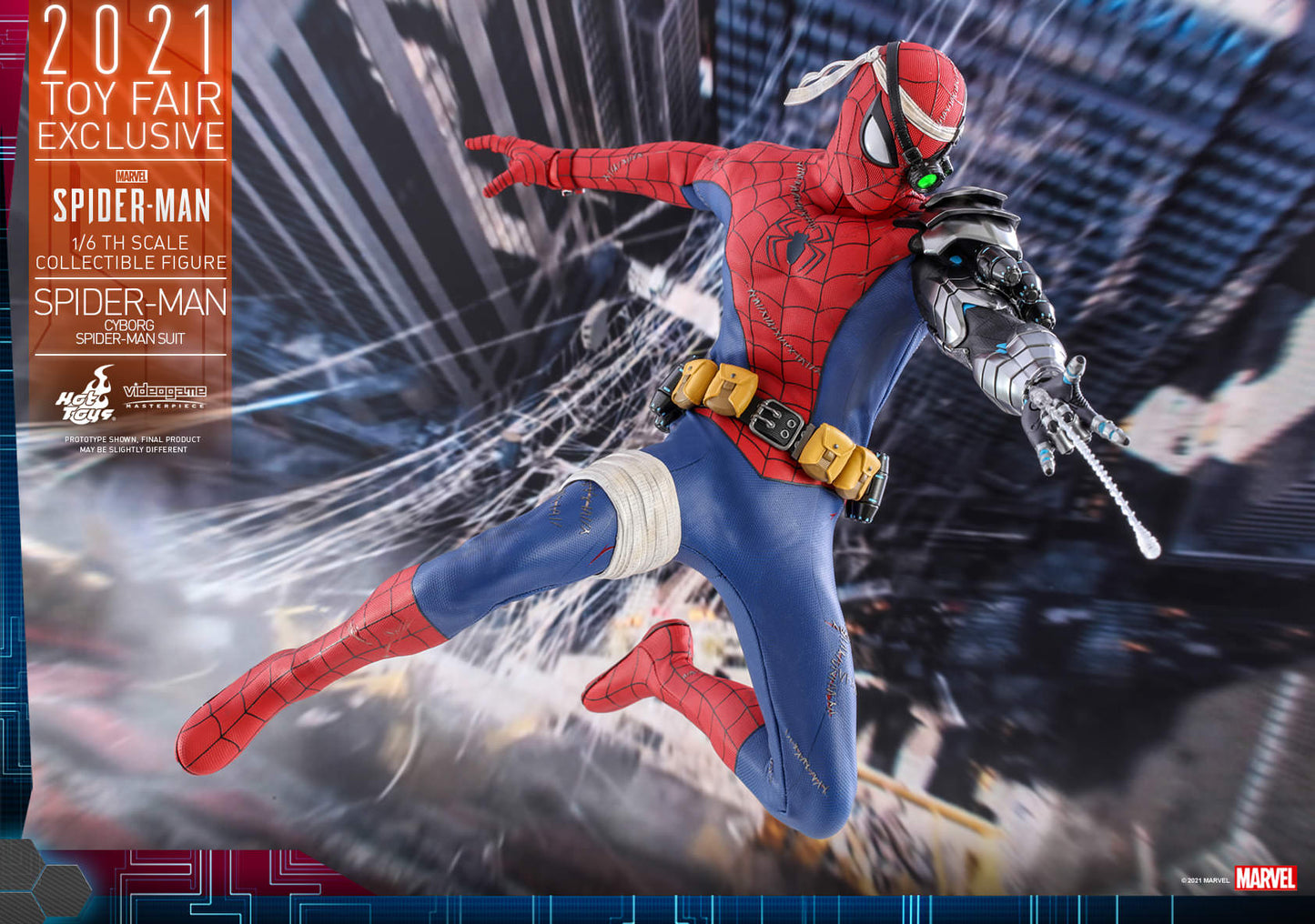 Spider-Man Cyborg Spider-Man Suit 1/6 - Marvel's Spider-Man Hot Toys