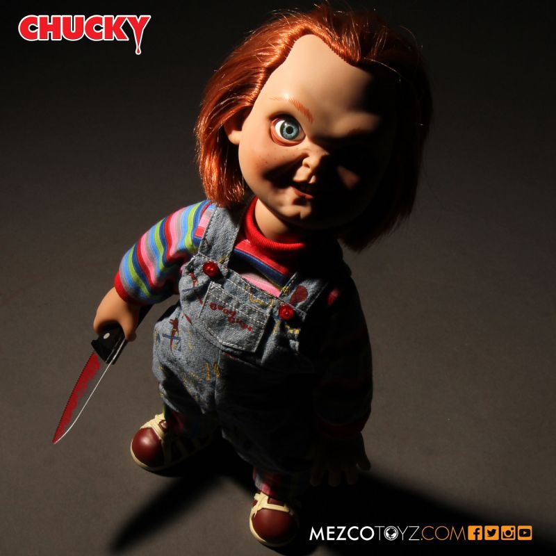 Sneering Chucky Mega Doll - Child's Play Mezco Toyz