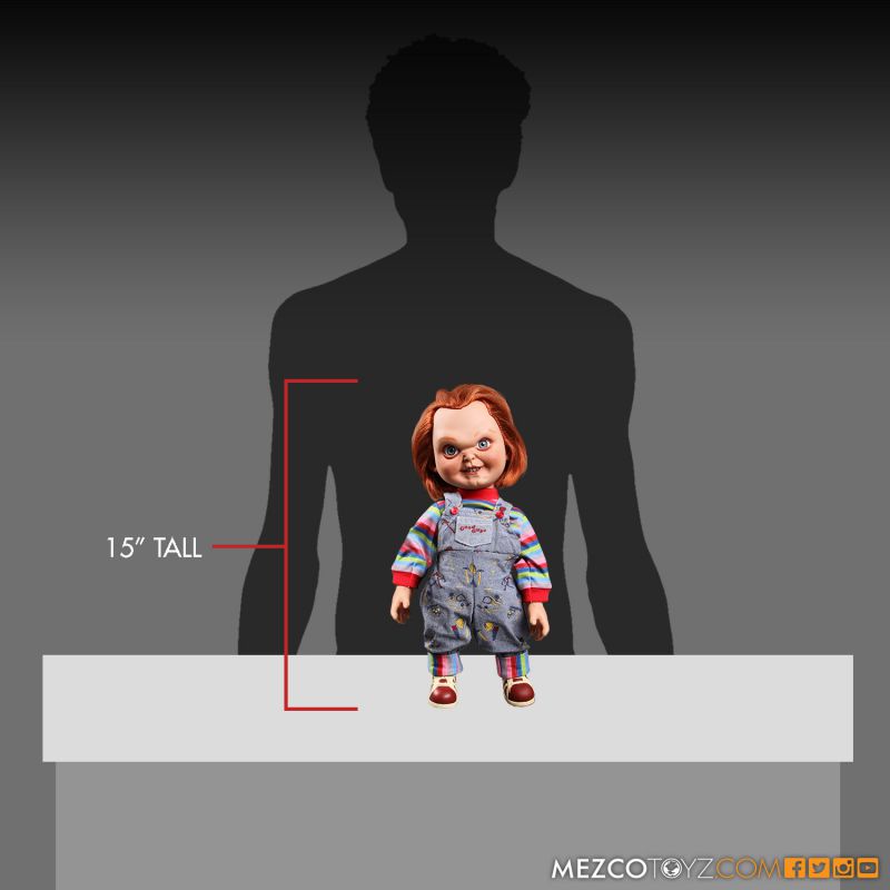 Sneering Chucky Mega Doll - Child's Play Mezco Toyz