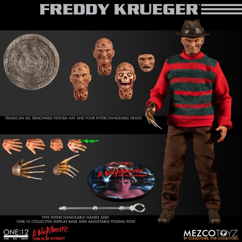 Freddy Krueger One:12 - A Nightmare on Elm Street Mezco Toyz