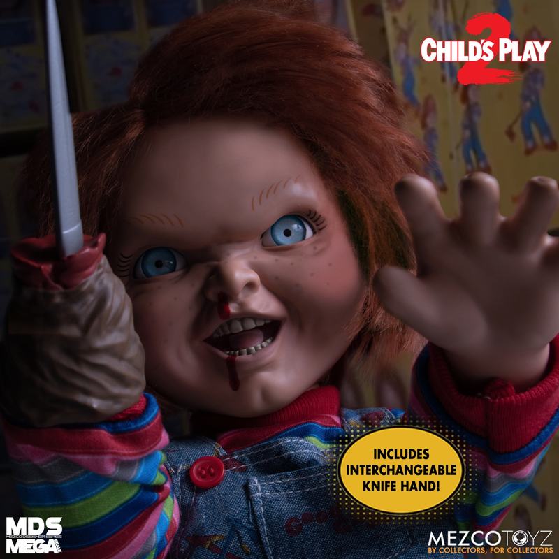 Menacing Chucky Mega Doll - Child's Play 2 Mezco Toyz